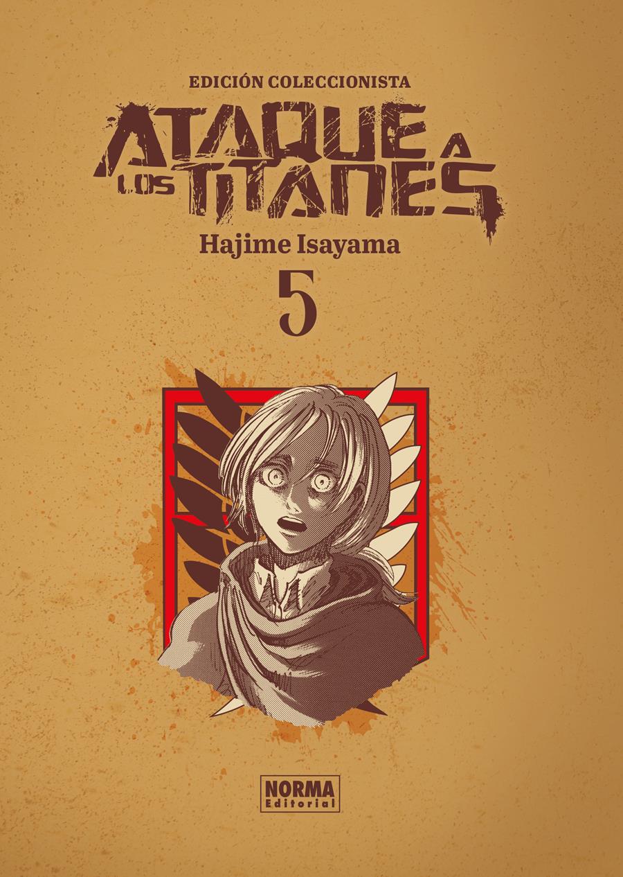 Ataque a los Titanes Ed. Integral 05 | N0924-NOR07 | Hajime Hisayama | Terra de Còmic - Tu tienda de cómics online especializada en cómics, manga y merchandising