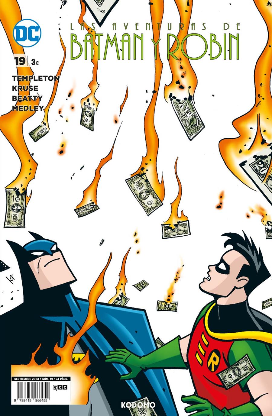 Las aventuras de Batman y Robin núm. 19 | N0923-ECC31 | Ty Templeton y Brandon Kruse. | Terra de Còmic - Tu tienda de cómics online especializada en cómics, manga y merchandising