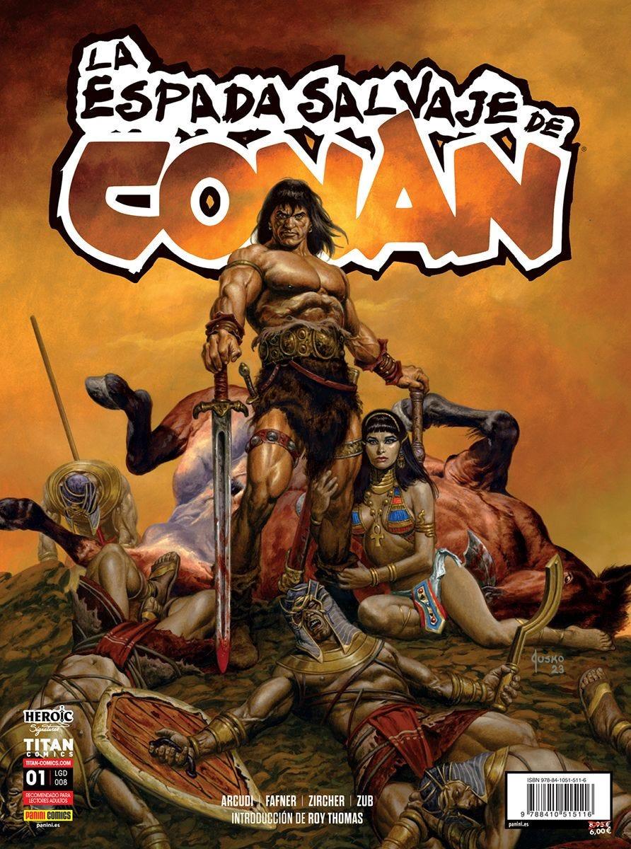 La Espada Salvaje de Conan 1 | N0924-PAN44 | Max Von Fafner, Jim Zub, Patrick Zircher, John Arcudi | Terra de Còmic - Tu tienda de cómics online especializada en cómics, manga y merchandising