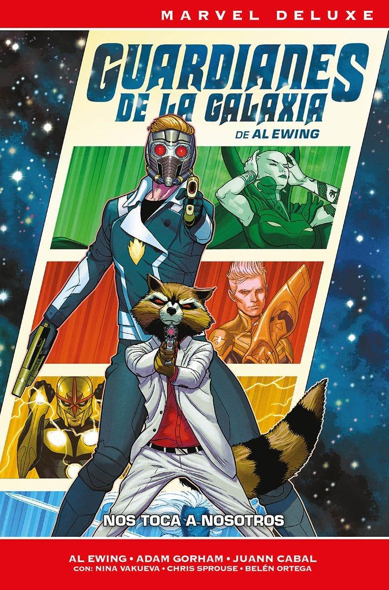 Marvel Deluxe. Guardianes de la Galaxia de Al Ewing 1. Nos toca a nosotros | N0924-PAN08 | Adam Gorham, Nina Vakueva, Chris Sprouse, Al Ewing, Juann Cabal, Belén Ortega | Terra de Còmic - Tu tienda de cómics online especializada en cómics, manga y merchandising