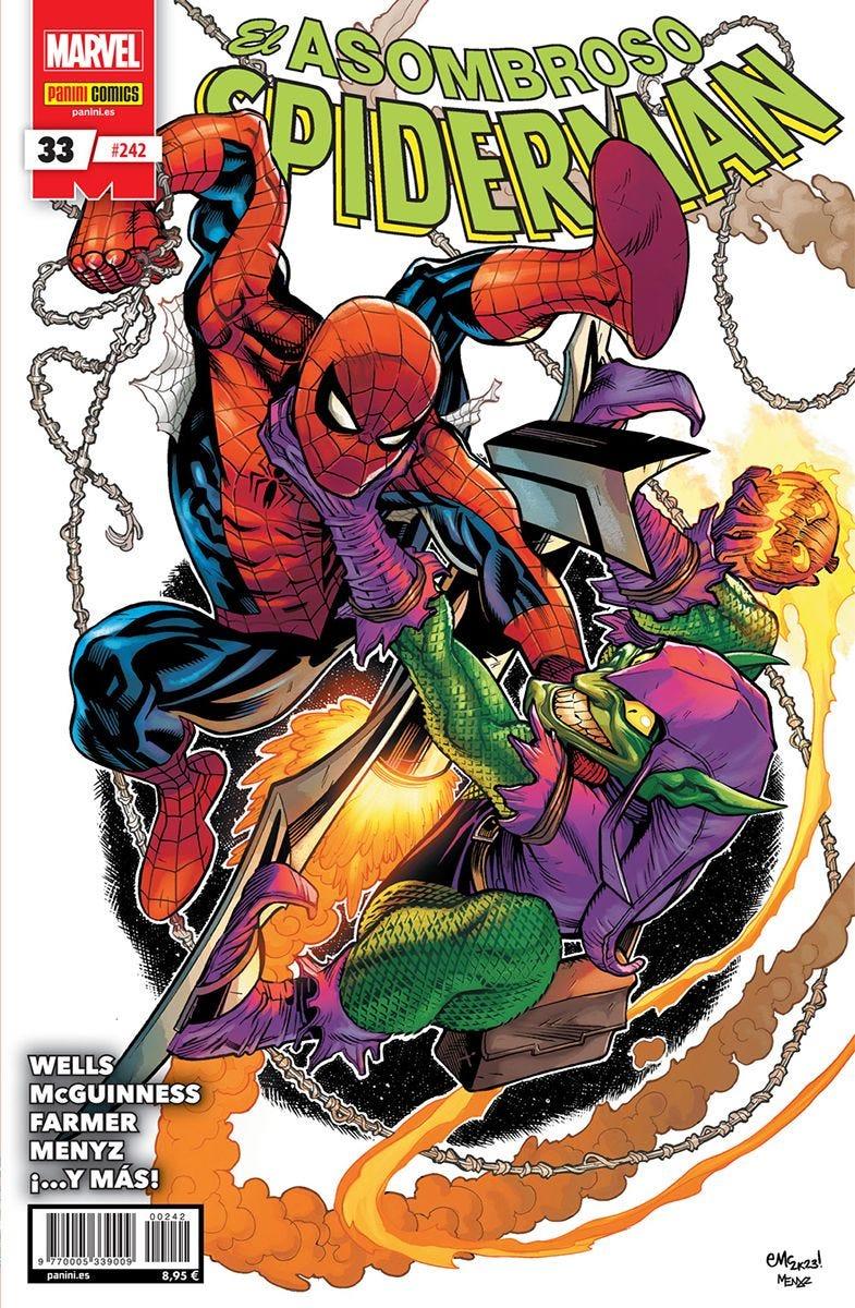 El Asombroso Spiderman 33 | N1124-PAN53 | Zeb Wells, Lee Gatlin, ChrisCross, Nikesh Shukla, Ryan Stegman, Todd Nauck, Joe Kelly, Marv Wolfmann, Ed McGuinness, Terry Dodson, Juan Ferreyra | Terra de Còmic - Tu tienda de cómics online especializada en cómics, manga y merchandising