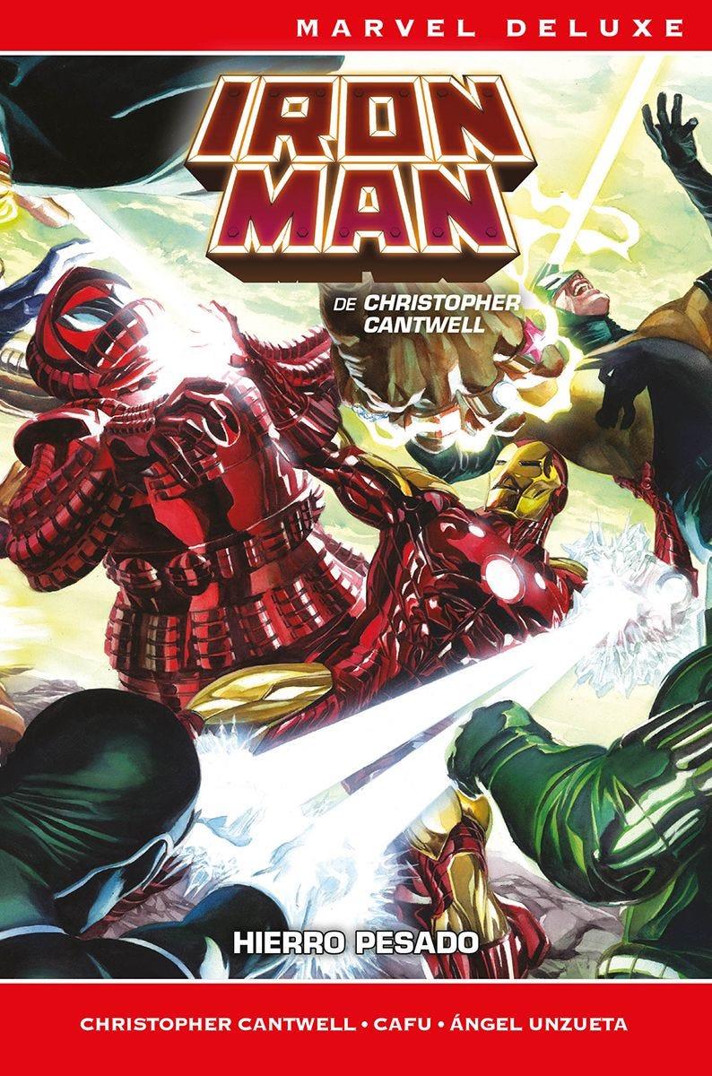 Marvel Deluxe. Iron Man de Christopher Cantwell 1. Hierro pesado | N1024-PAN01 | Cafu, Christopher Cantwell, Ángel Unzueta | Terra de Còmic - Tu tienda de cómics online especializada en cómics, manga y merchandising