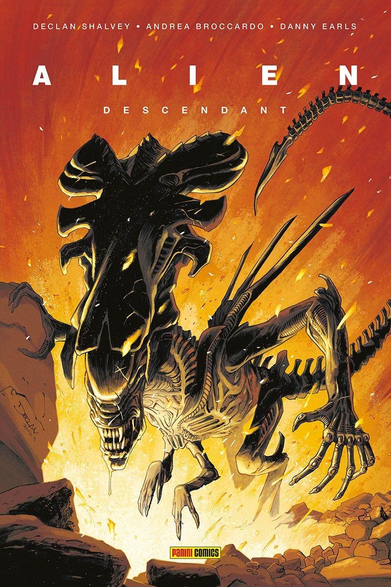 100% Marvel HC. Alien 5. Descendant | N0924-PAN14 | Andrea Broccardo, Declan Shalvey | Terra de Còmic - Tu tienda de cómics online especializada en cómics, manga y merchandising