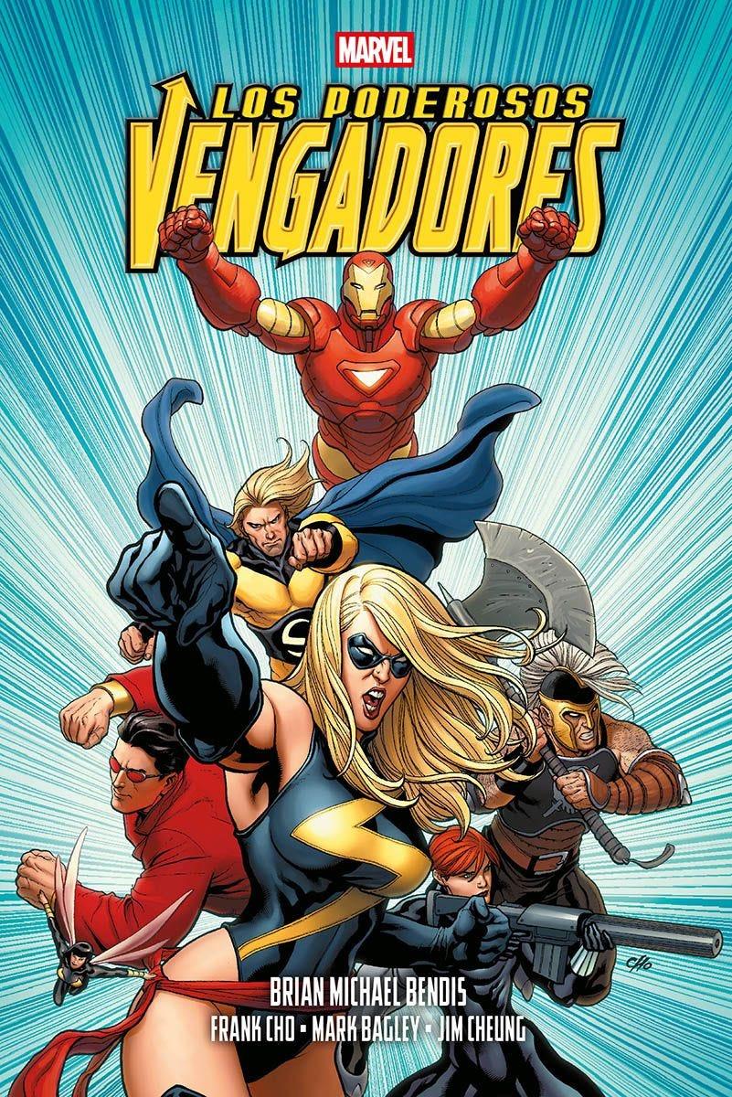 Marvel Omnibus. Los Poderosos Vengadores de Brian Michael Bendis | N0125-PAN18 | Frank Cho, Jim Cheung, Brian Michael Bendis, Brian Reed, Mark Bagley | Terra de Còmic - Tu tienda de cómics online especializada en cómics, manga y merchandising