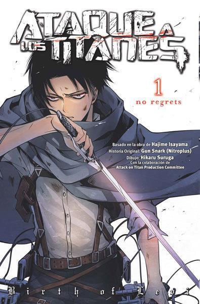 Ataque a Los Titanes: No Regrets 01  | N1114-NOR08 | Isayama, Sunaakugan, Suruga, Attack Production | Terra de Còmic - Tu tienda de cómics online especializada en cómics, manga y merchandising