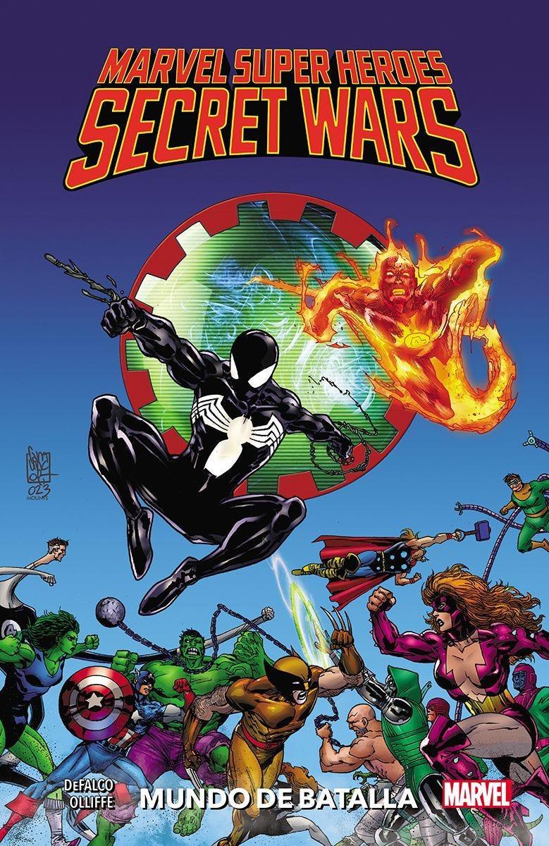 Marvel Super Heroes Secret Wars: Mundo de batalla | N0924-PAN33 | Pat Olliffe, Tom DeFalco | Terra de Còmic - Tu tienda de cómics online especializada en cómics, manga y merchandising