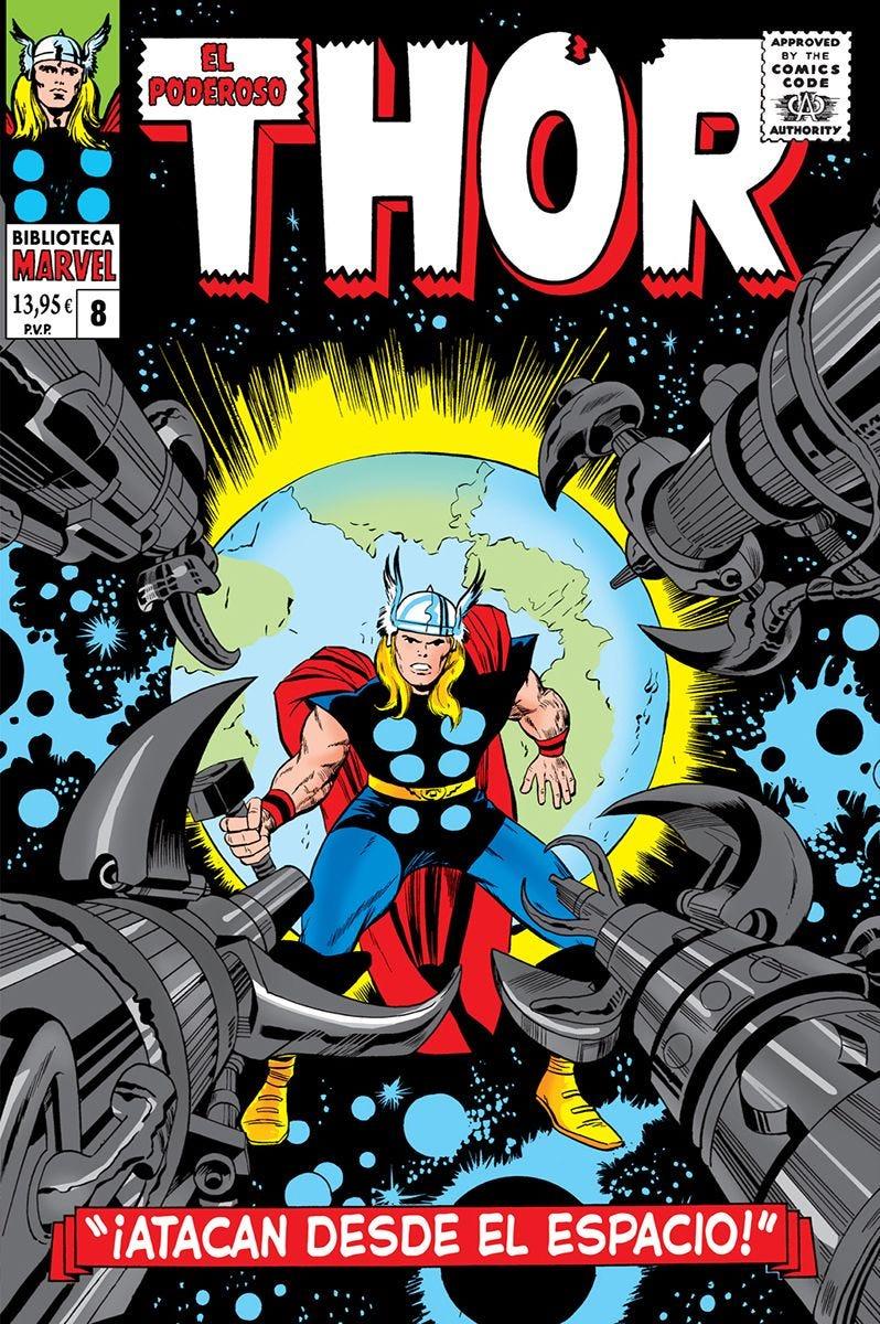 Biblioteca Marvel 57. El Poderoso Thor 8. 1966-67 | N0724-PAN27 | Jack Kirby, Stan Lee | Terra de Còmic - Tu tienda de cómics online especializada en cómics, manga y merchandising