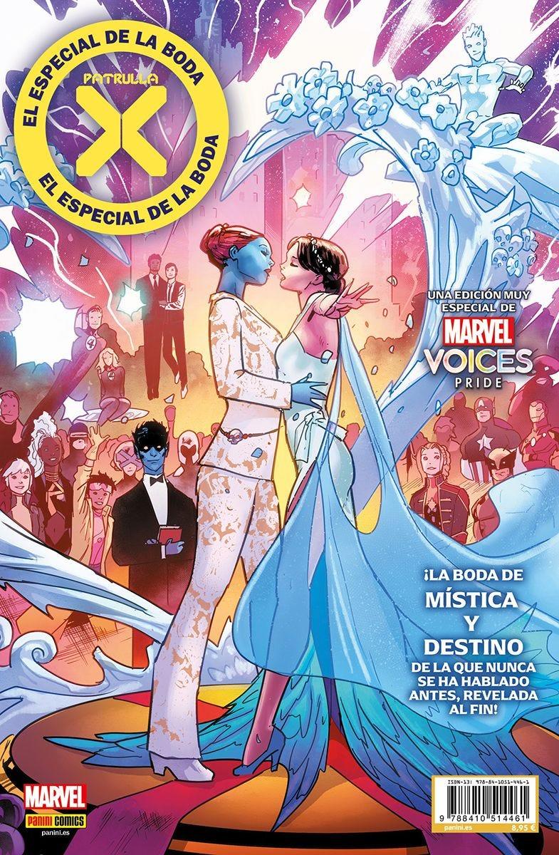 Patrulla-X: La boda de Mística y Destino | N0924-PAN55 | Jenn St-Onge, Yoon Ha Lee, Tate Brombal, Wyatt Kennedy, Phil Sevy, Emilio Pilliu, Stephen Byrne, Rachael Stott, Kieron Gillen, Tini Howard | Terra de Còmic - Tu tienda de cómics online especializada en cómics, manga y merchandising