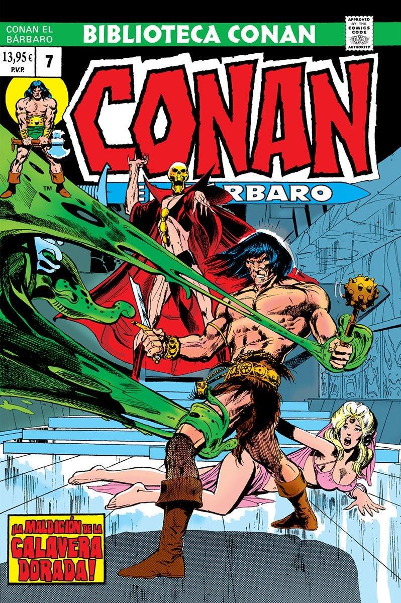 Biblioteca Conan. Conan el Bárbaro 7. 1974 | N0724-PAN28 | Roy Thomas, John Buscema, Neal Adams, Rich Buckler | Terra de Còmic - Tu tienda de cómics online especializada en cómics, manga y merchandising