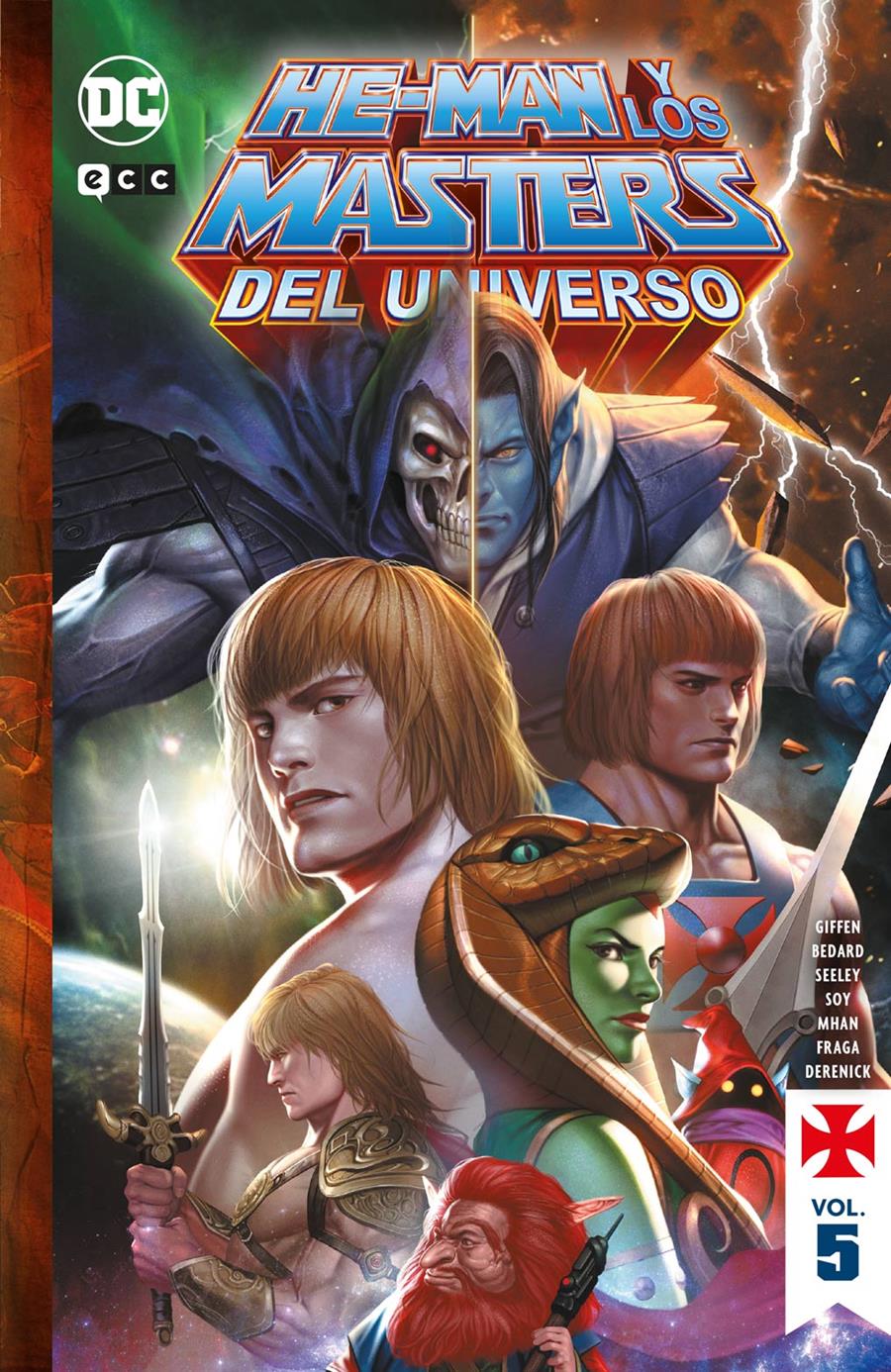 He-Man y los Masters del Universo vol. 5 de 6 | N0723-ECC37 | Andrés Ponce / Curt Swan / Dan Fraga / Derlis Santacruz / Dexter Soy / Eduardo Francisco / Keith Giffen / Mike DeCarlo / Paul Kupperberg / Pop Mhan / Tim Seeley / Tom Derenick | Terra de Còmic - Tu tienda de cómics online especializada en cómics, manga y merchandising