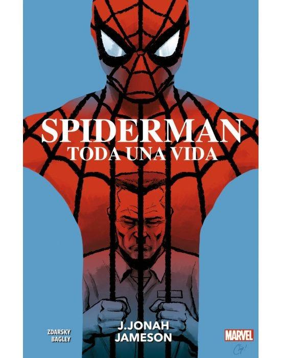 100% Marvel HC. Spiderman: Toda una vida - J. Jonah Jameson | N1221-PAN12 | Chip Zdarsky, Mark Bagley | Terra de Còmic - Tu tienda de cómics online especializada en cómics, manga y merchandising