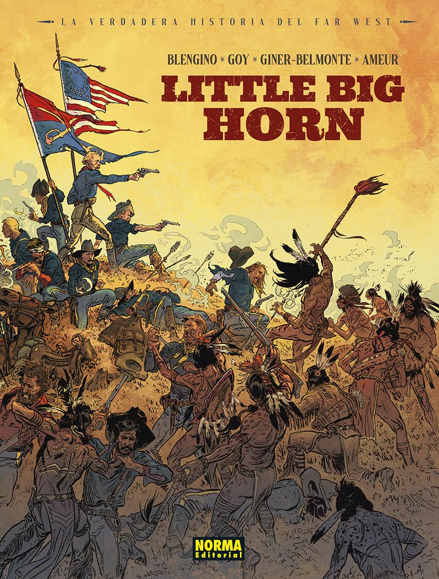 La verdadera historia del Far West. Little Big Horn | N1224-NOR10 | Blengino, Goy, Giner, Belmonte, Ameur | Terra de Còmic - Tu tienda de cómics online especializada en cómics, manga y merchandising