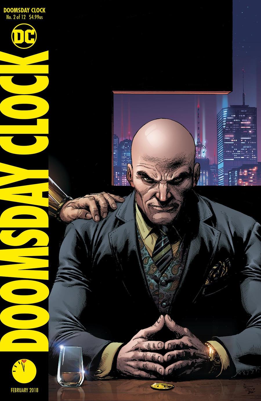 Doomsday Clock #2 Var Ed | OCT170205 | (W) Geoff Johns	(A/CA) Gary Frank | Terra de Còmic - Tu tienda de cómics online especializada en cómics, manga y merchandising