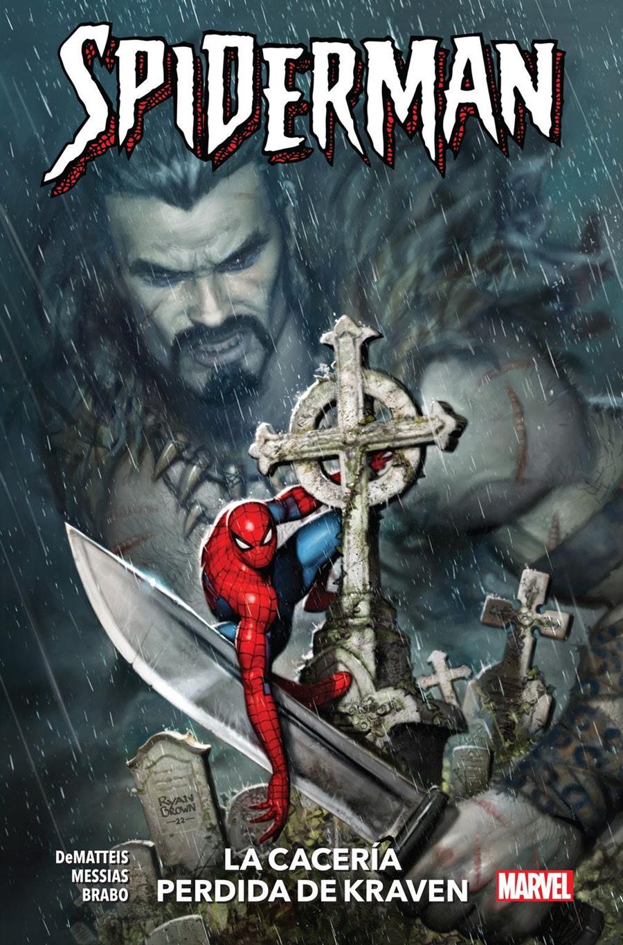 100% Marvel HC. Spiderman: La cacería perdida de Kraven | N1023-PAN27 | J.M. DeMatteis, Eder Messias | Terra de Còmic - Tu tienda de cómics online especializada en cómics, manga y merchandising