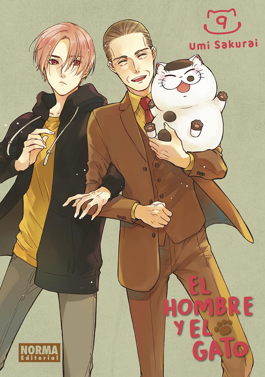 El hombre y el gato 09 | N0824-NOR19 | Umi Sakurai | Terra de Còmic - Tu tienda de cómics online especializada en cómics, manga y merchandising