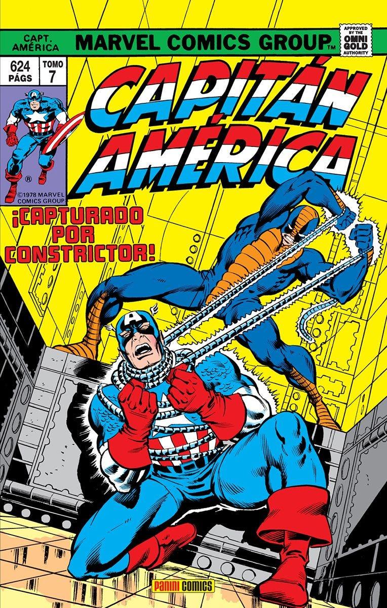 Marvel Gold. Capitán América 7. La Corporación | N0724-PAN13 | Roy Thomas, Sal Buscema, Don Glut, Roger McKenzie, Steve Gerber | Terra de Còmic - Tu tienda de cómics online especializada en cómics, manga y merchandising