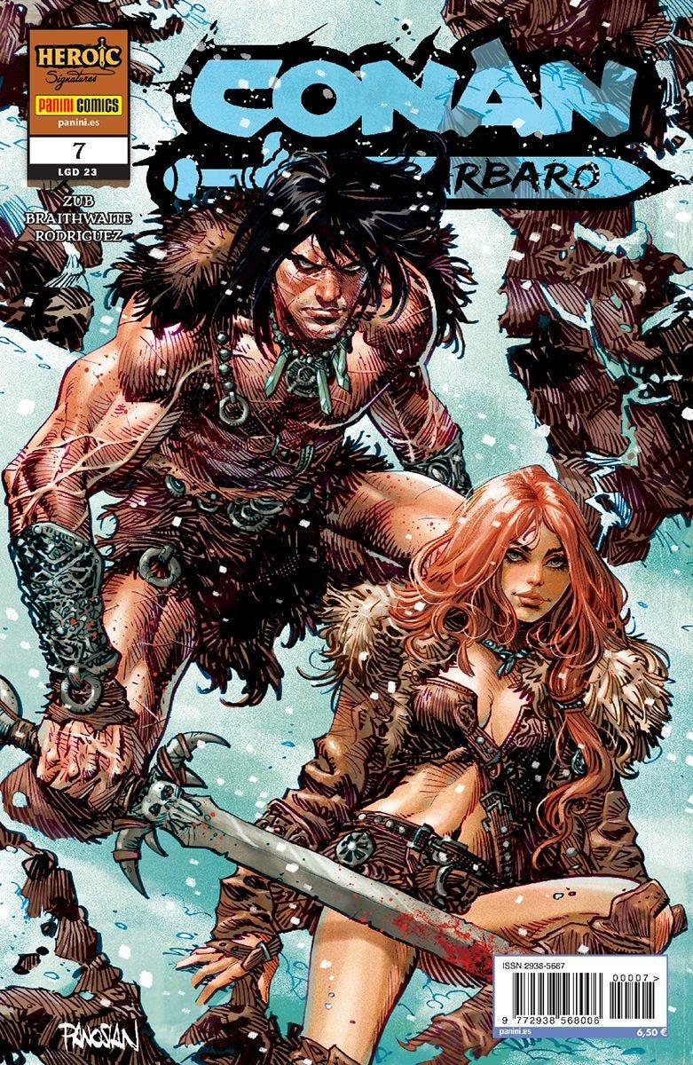 Conan el Bárbaro 7 | N0225-PAN39 | Doug Braithwaite, Jim Zub | Terra de Còmic - Tu tienda de cómics online especializada en cómics, manga y merchandising