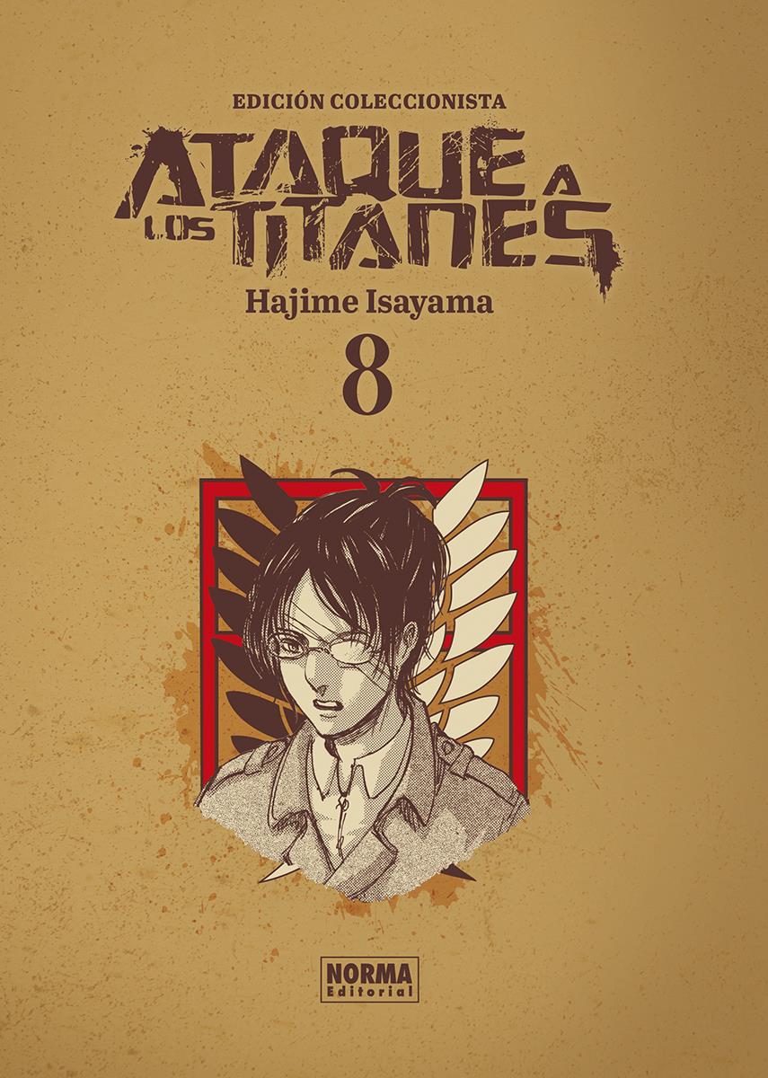 Ataque a los titanes Ed. Integral 08 | N0325-NOR27 | Hajime Isayama | Terra de Còmic - Tu tienda de cómics online especializada en cómics, manga y merchandising