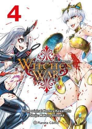 Witches War: La gran guerra entre brujas nº 04 | N1124-PLA30 | Homura Kawamoto, Makoto Shiozuka | Terra de Còmic - Tu tienda de cómics online especializada en cómics, manga y merchandising