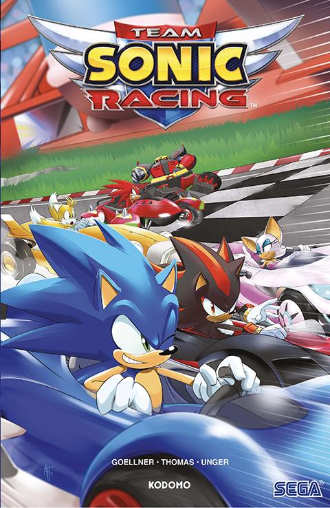 Sonic The Hedgehog: Racing Team | N0723-ECC48 | Adam Bryce Thomas / Caleb Goellner | Terra de Còmic - Tu tienda de cómics online especializada en cómics, manga y merchandising