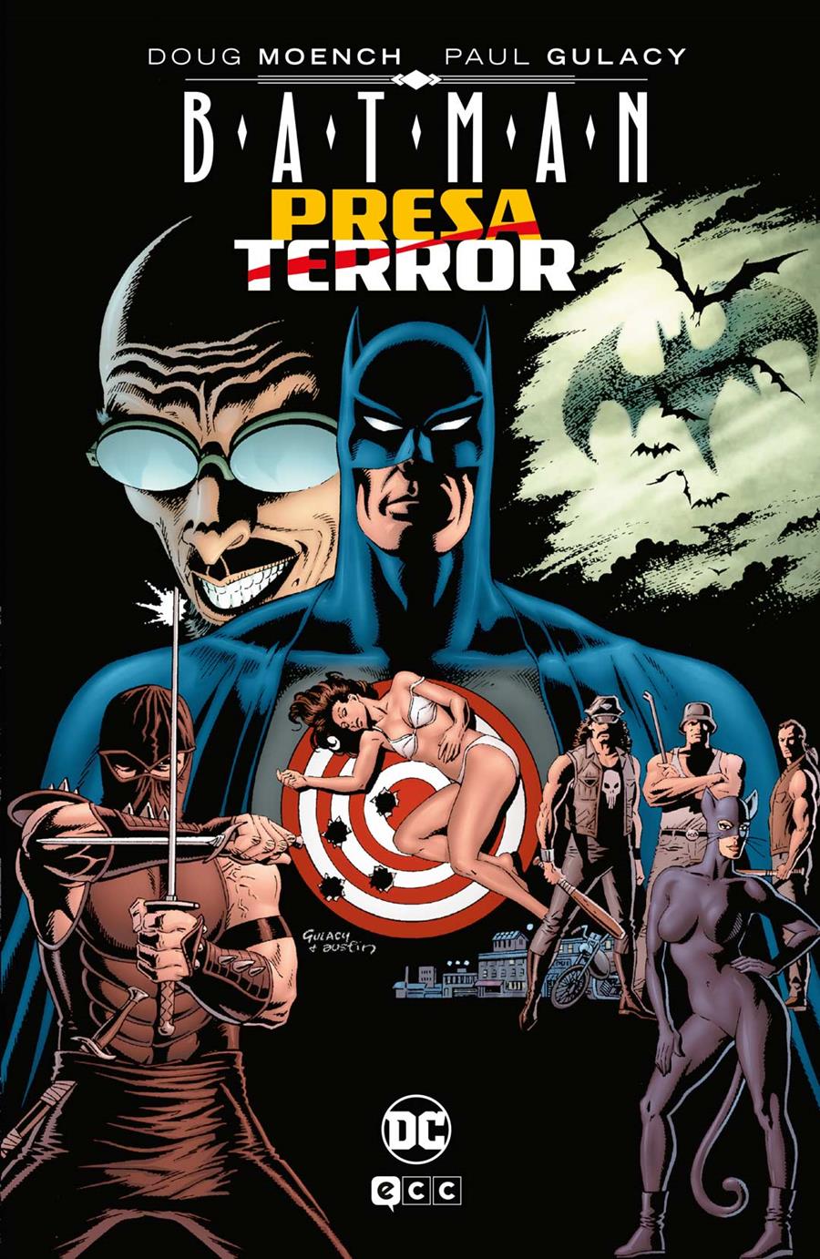 Batman: Presa y Terror (Grandes Novelas Gráficas de Batman) | N0724-ECC07 | Doug Moench, Paul Gulacy | Terra de Còmic - Tu tienda de cómics online especializada en cómics, manga y merchandising