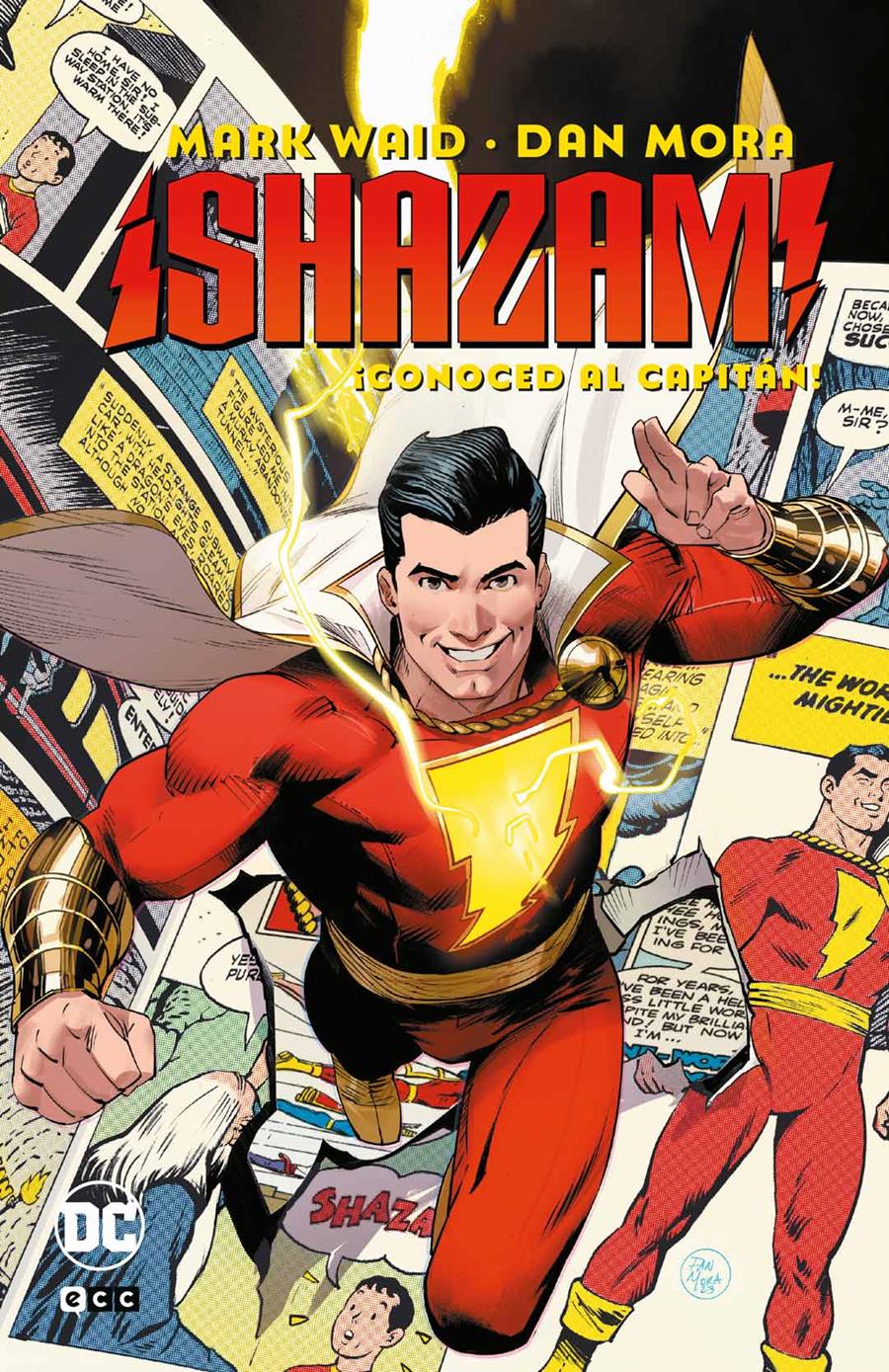 ¡Shazam!: Conoce al capitán | N0924-ECC01 | Mark Waid, Goran Sudžuka, Emanuela Lupacchino, Dan Mora | Terra de Còmic - Tu tienda de cómics online especializada en cómics, manga y merchandising