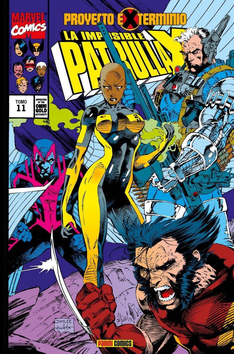 Marvel Gold. La Imposible Patrulla-X 11. Proyecto X-Terminio | N0624-PAN20 | Bob Harras, Jackson Guice, Louise Simonson, Rob Liefeld, Arthur Adams, Walter Simonson, Jon Bogdanove, Terry Shoemaker, Chris Claremont, Jim Lee, Chris Wozniak, Ann Nocenti, Rick Leonardi | Terra de Còmic - Tu tienda de cómics online especializada en cómics, manga y merchandising