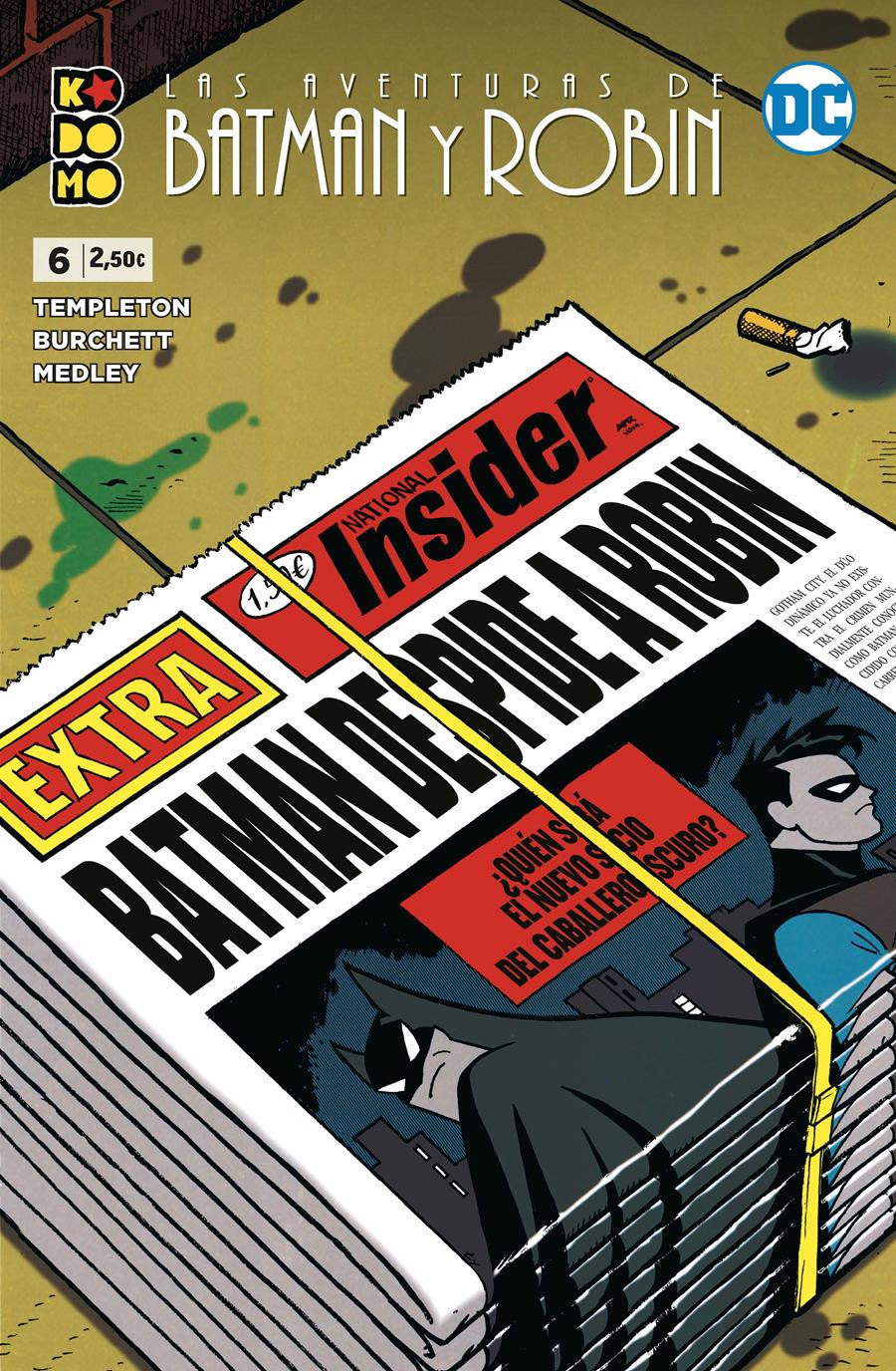 Las aventuras de Batman y Robin núm. 06 | N0822-ECC46 | Rick Burchett / Ty Templeton | Terra de Còmic - Tu tienda de cómics online especializada en cómics, manga y merchandising