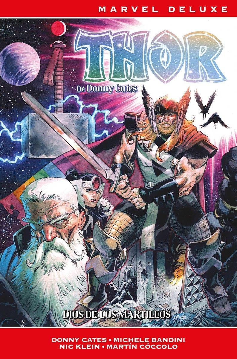 Marvel Deluxe. Thor de Donny Cates 2. Dios de los martillos | N0225-PAN15 | Dan Jurgens, Pasqual Ferry, J. Michael Straczynski, Michele Bandini, Walter Simonson, Martín Cóccolo, Donny Cates, Nic Klein, Olivier Coipel | Terra de Còmic - Tu tienda de cómics online especializada en cómics, manga y merchandising