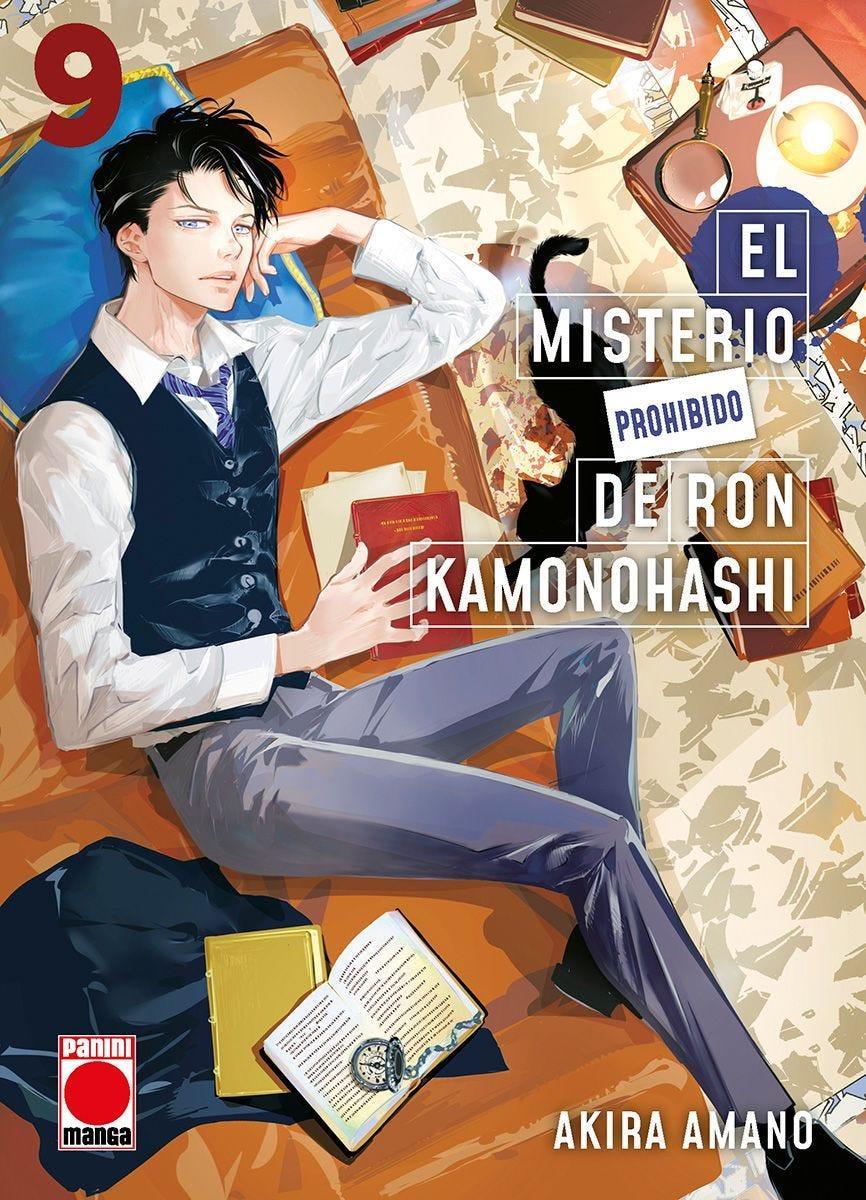 El Misterio Prohibido de Ron Kamonohashi 9 | N0823-PAN14 | Akira Amano | Terra de Còmic - Tu tienda de cómics online especializada en cómics, manga y merchandising