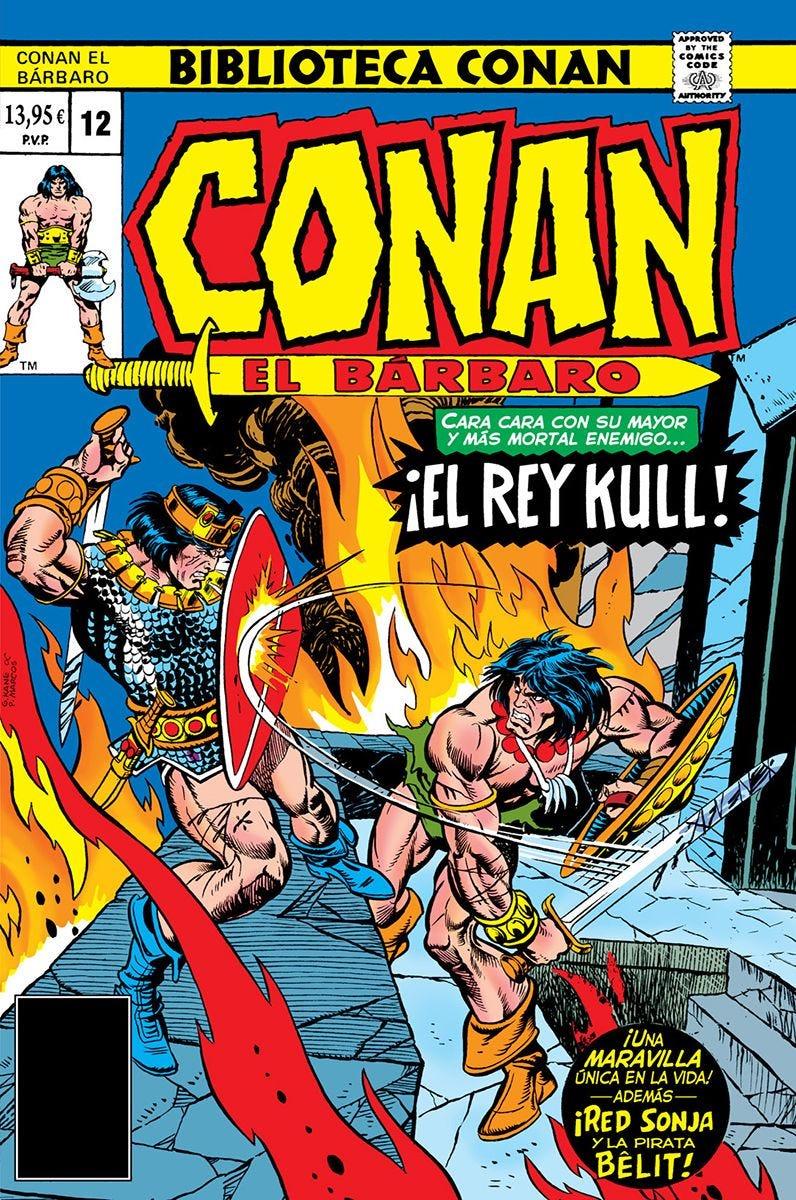 Biblioteca Conan. Conan el Bárbaro 12. 1967-68 | N1224-PAN23 | Roy Thomas, John Buscema, Len Wein | Terra de Còmic - Tu tienda de cómics online especializada en cómics, manga y merchandising