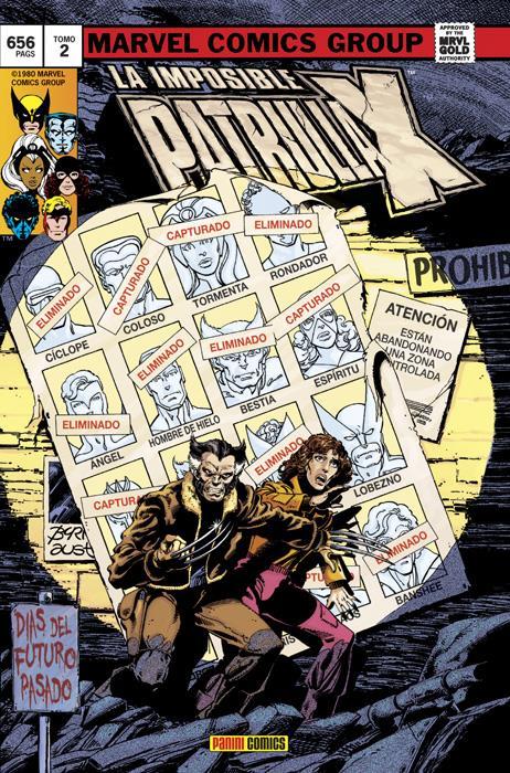 Marvel Gold. La Imposible Patrulla-X 2. Días del futuro pasado (Omnigold) | N1111-P01 | Chris Claremont, John Byrne, Scott Edelman y Mary Jo Duffy | Terra de Còmic - Tu tienda de cómics online especializada en cómics, manga y merchandising