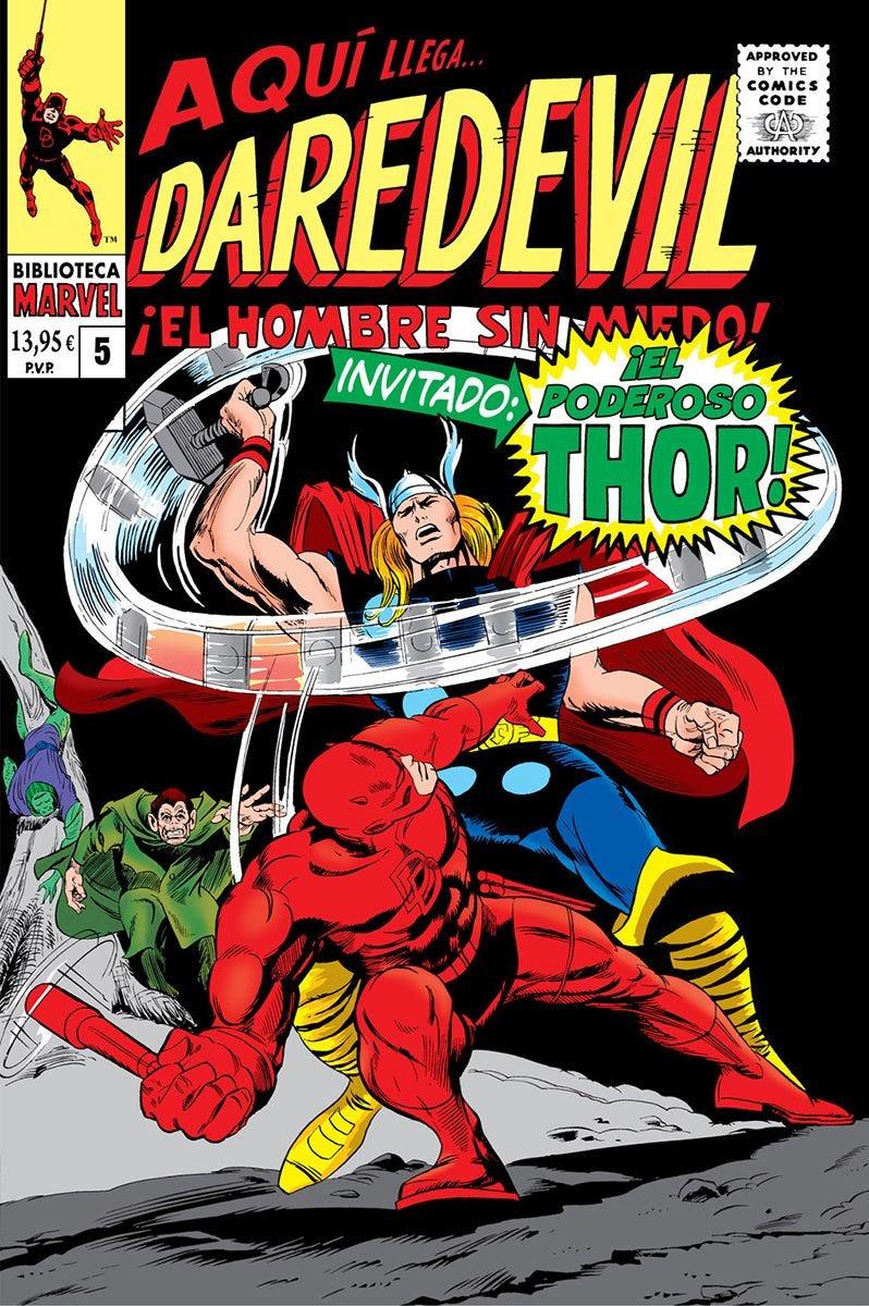 Biblioteca Marvel 70. Daredevil 5. 1967 | N1124-PAN28 | Stan Lee, Gene Colan | Terra de Còmic - Tu tienda de cómics online especializada en cómics, manga y merchandising