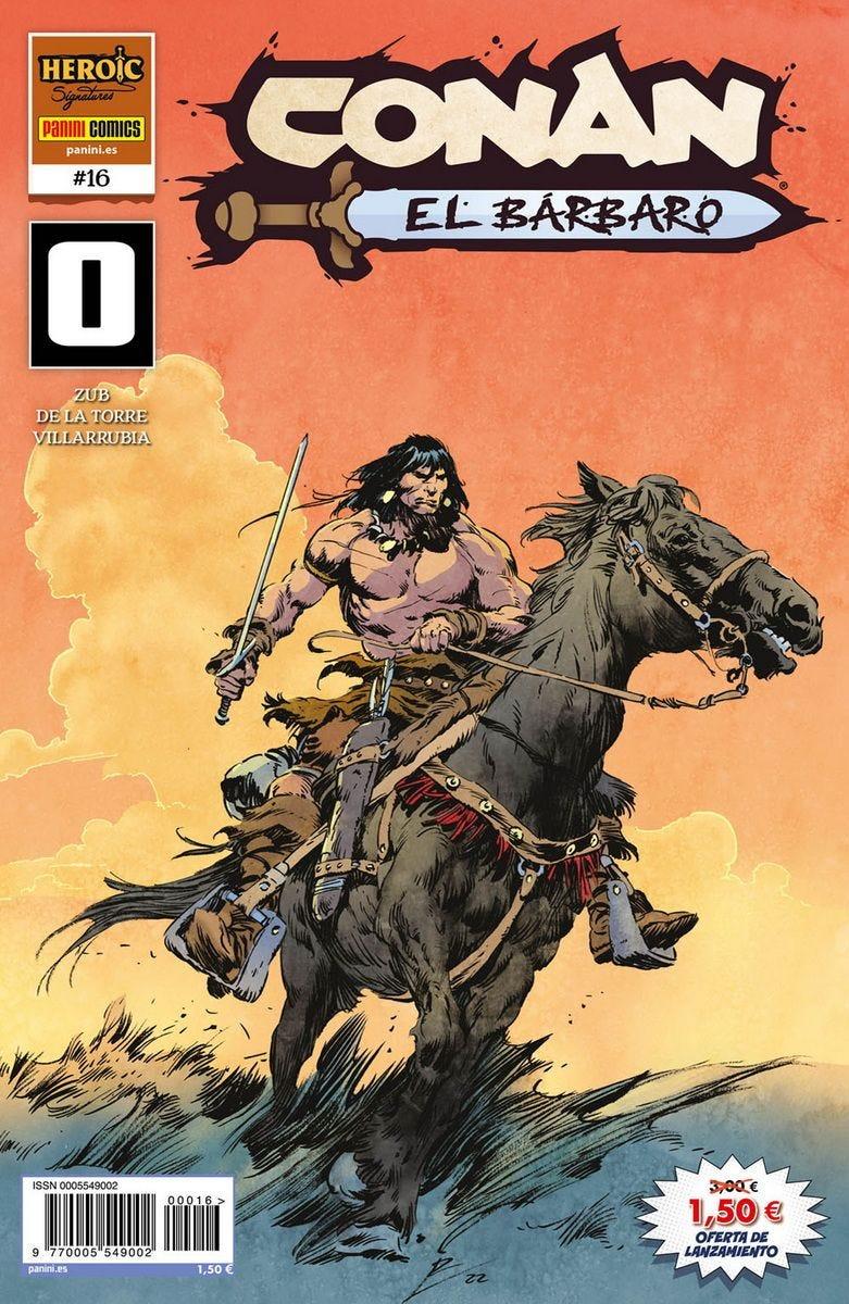 Conan el bárbaro 0 | N1223-PAN46 | Jim Zub, Roberto De La Torre | Terra de Còmic - Tu tienda de cómics online especializada en cómics, manga y merchandising