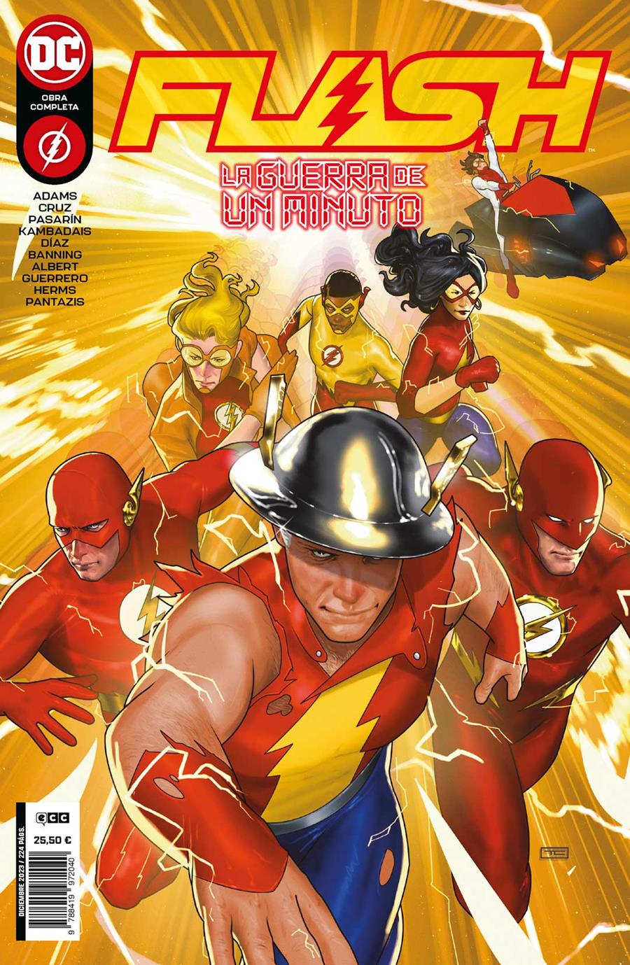 Flash: La guerra de un minuto | N1223-ECC17 | Jeremy Adams, Roger Cruz , Fernando Pasarin, Serg Acuña, Lisandro Estherren, George Kambadais | Terra de Còmic - Tu tienda de cómics online especializada en cómics, manga y merchandising