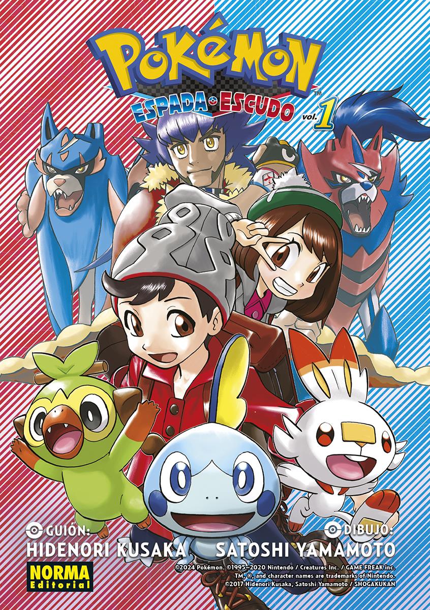 Pokemon Espada y Escudo 01 | N0724-NOR08 | Hidenori Kusaka, Satoshi Yamamoto | Terra de Còmic - Tu tienda de cómics online especializada en cómics, manga y merchandising