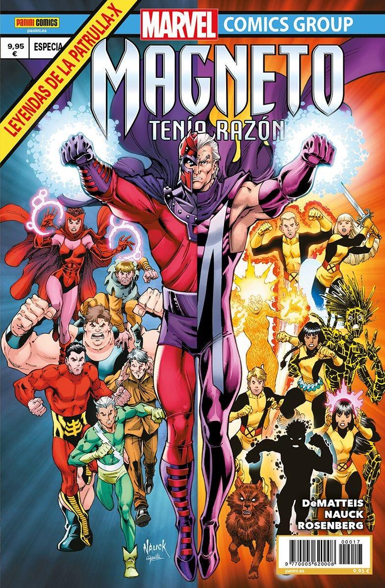 Leyendas de La Patrulla-X: Magneto tenía razón  | N0724-PAN43 | Todd Nauck, J. M. DeMatteis | Terra de Còmic - Tu tienda de cómics online especializada en cómics, manga y merchandising