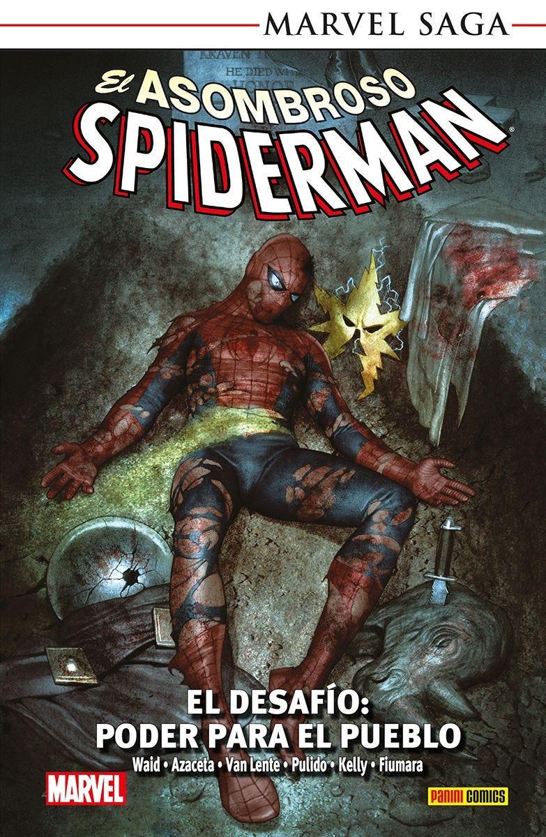 Marvel Saga TPB. El Asombroso Spiderman 25. El desafío: Poder para el pueblo | N0125-PAN24 | Paul Azaceta, Joe Kelly, Max Fiumara, Fred Van Lente, Javier Pulido, Mark Waid | Terra de Còmic - Tu tienda de cómics online especializada en cómics, manga y merchandising