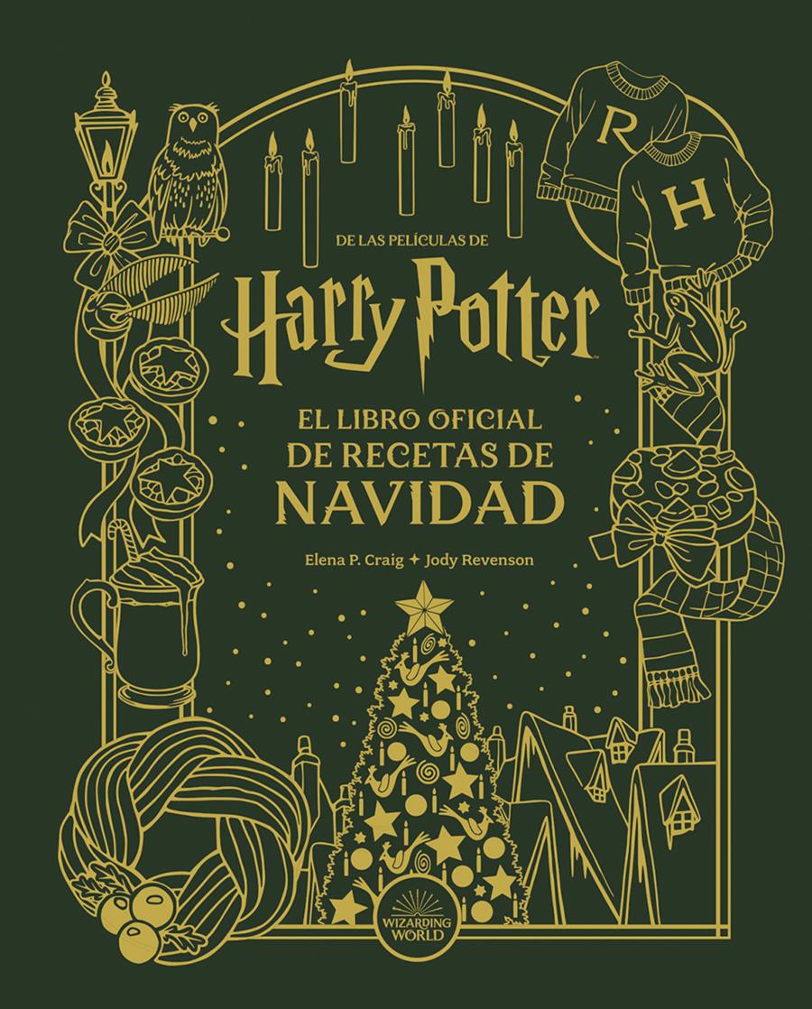 Harry Potter: El libro oficial de recetas de Navidad | N1123-NOR35 | Elena P. Craig, Jody Revenson | Terra de Còmic - Tu tienda de cómics online especializada en cómics, manga y merchandising