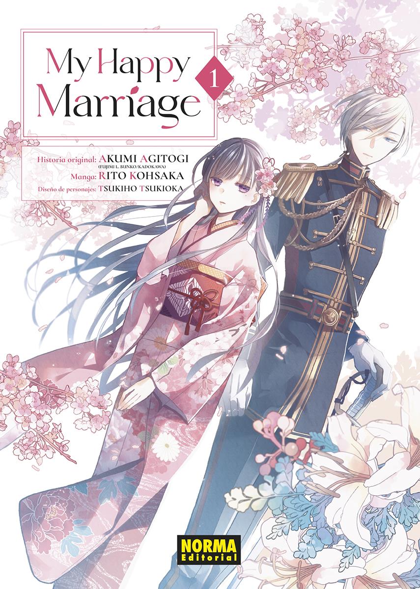 My Happy Marriage 01 | N0824-NOR05 | Akumi Agitori / Rito Koshaka / Tsukiho Tsukioka | Terra de Còmic - Tu tienda de cómics online especializada en cómics, manga y merchandising