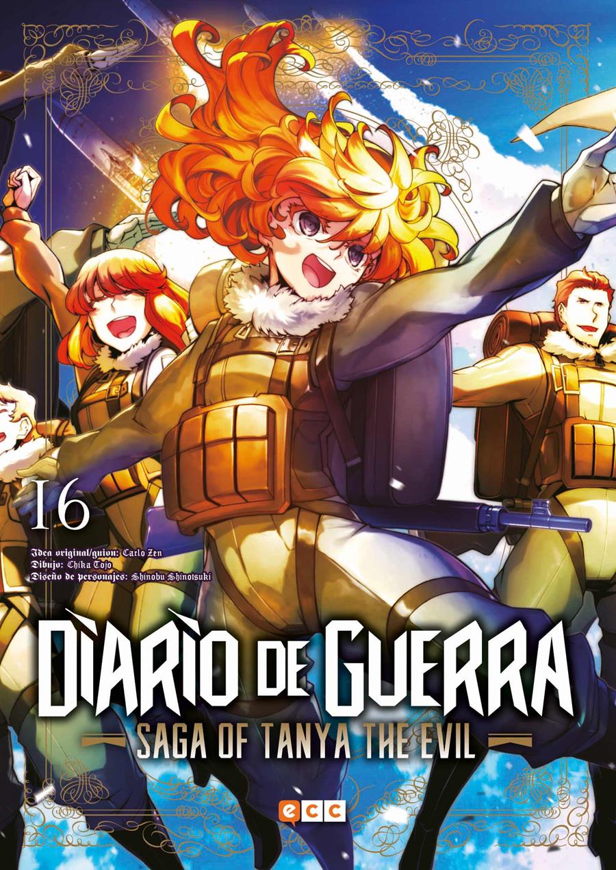 Diario de guerra - Saga of Tanya the evil núm. 16 | N0822-ECC58 | Carlo Zen / Chika Toujyou | Terra de Còmic - Tu tienda de cómics online especializada en cómics, manga y merchandising