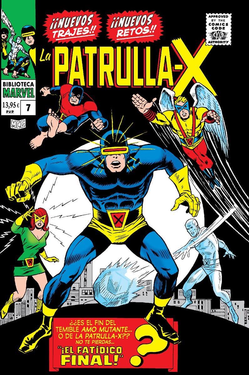 Biblioteca Marvel 78. La Patrulla-X 7. 1967-68 | N0225-PAN28 | Roy Thomas, Ross Andru, Werner Roth, Tom Sutton, Don Heck | Terra de Còmic - Tu tienda de cómics online especializada en cómics, manga y merchandising