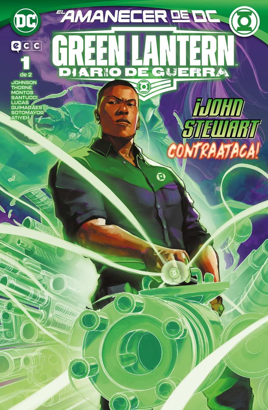 Green Lantern: Diario de guerra núm. 1 de 2 | N1024-ECC20 | Phillip Kennedy Johnson, Geoffrey Thorne, Montos, Marco Santucci | Terra de Còmic - Tu tienda de cómics online especializada en cómics, manga y merchandising