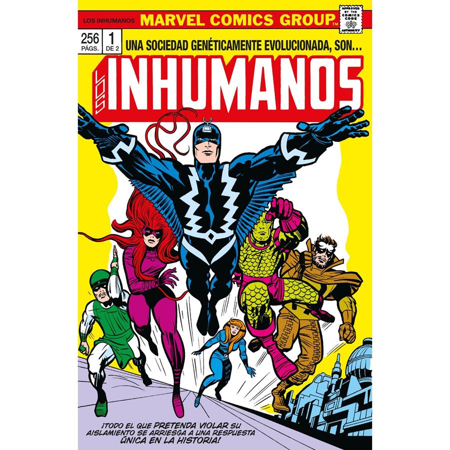 Marvel Limited Edition TPB. Los Inhumanos 1 de 2 | N0824-PAN000 | Stan Lee, Jack Kirby. | Terra de Còmic - Tu tienda de cómics online especializada en cómics, manga y merchandising