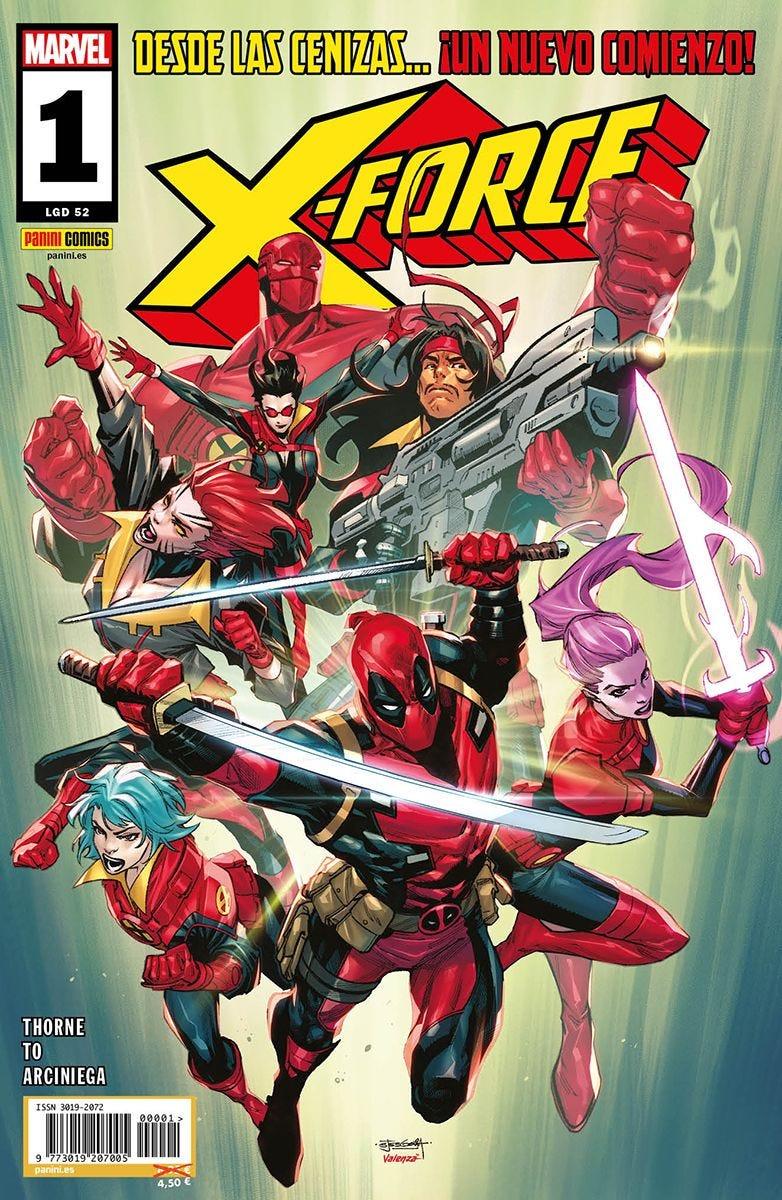 X-Force 1 | N0125-PAN32 | Geoffrey Thorne, Marcus To | Terra de Còmic - Tu tienda de cómics online especializada en cómics, manga y merchandising