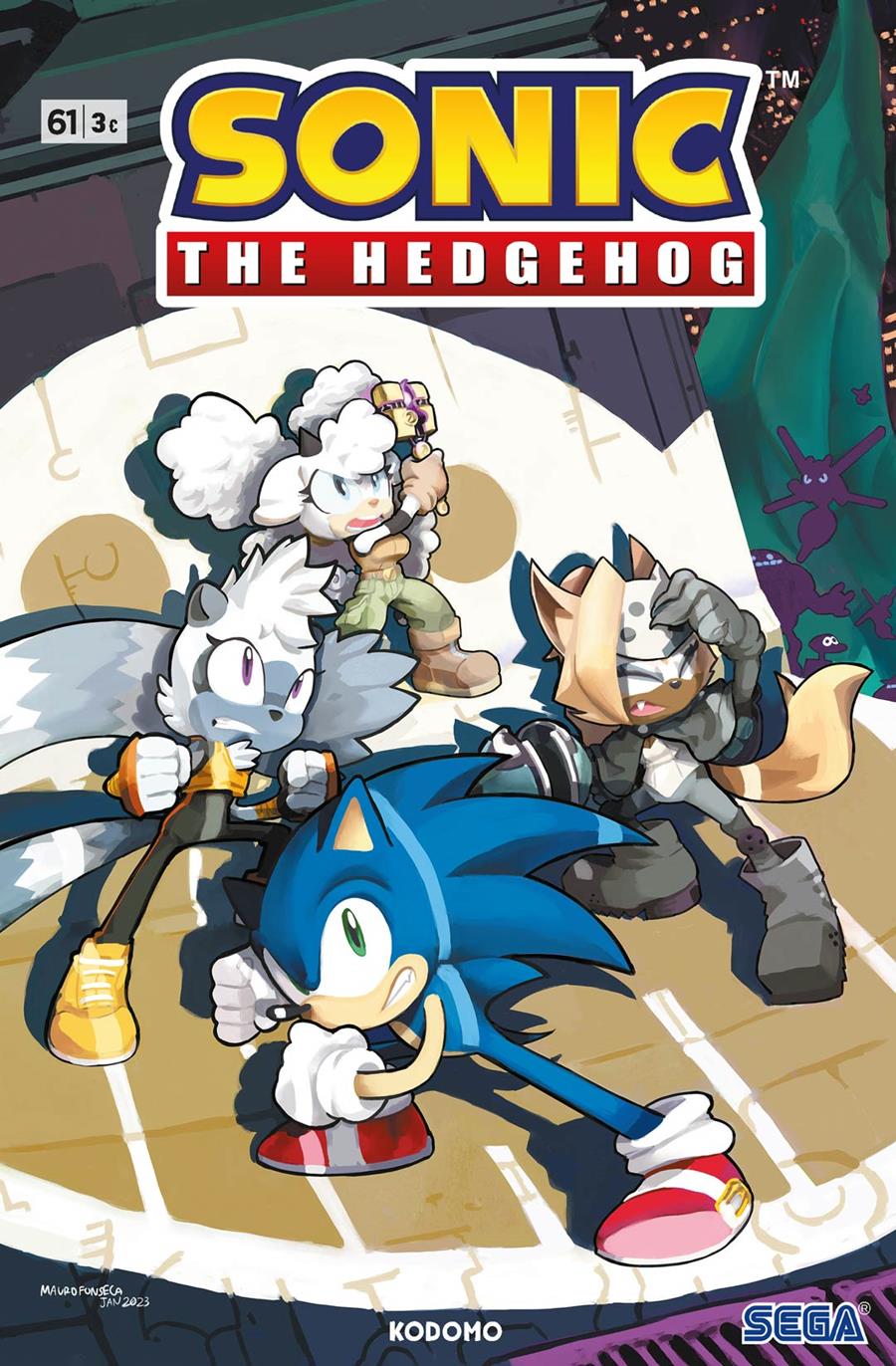 Sonic The Hedgehog núm. 61 | N0924-ECC30 | Adam Bryce Thomas / Evan Stanley | Terra de Còmic - Tu tienda de cómics online especializada en cómics, manga y merchandising