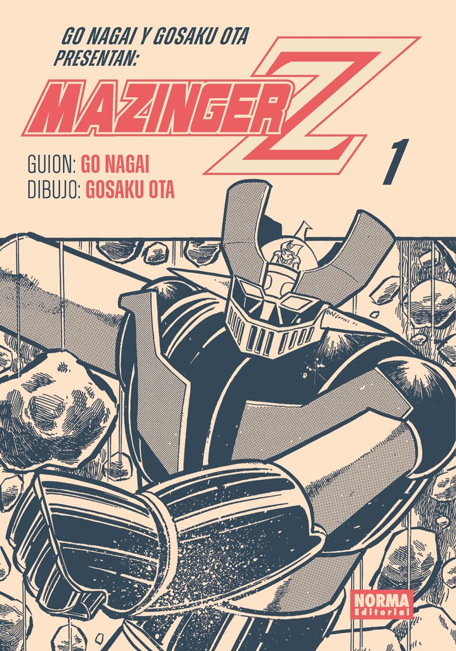 Mazinger Z (OTA) 01 | N0624-NOR05 | Go Nagai, Gosaku Ota | Terra de Còmic - Tu tienda de cómics online especializada en cómics, manga y merchandising