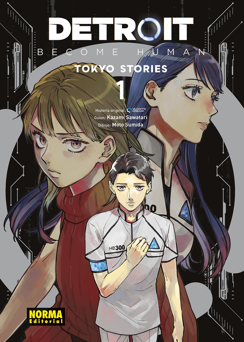 Detroit become human. Tokyo stories 01 | N1124-NOR10 | Quantic dream, Kazami Sawatari, Moto Sumida | Terra de Còmic - Tu tienda de cómics online especializada en cómics, manga y merchandising