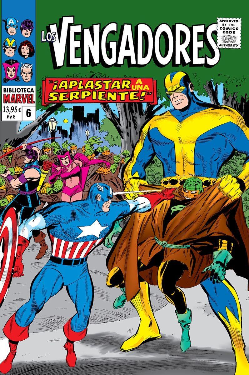 Biblioteca Marvel 59. Los Vengadores 6. 1966-67 | N0724-PAN31 | John Romita Sr, Stan Lee | Terra de Còmic - Tu tienda de cómics online especializada en cómics, manga y merchandising