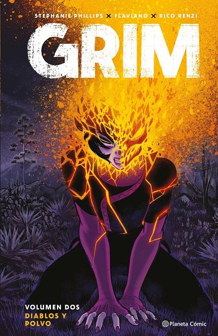 Grim nº 02. Diablos y polvo | N0225-PLA36 | Stephanie Phillips, Flaviano | Terra de Còmic - Tu tienda de cómics online especializada en cómics, manga y merchandising